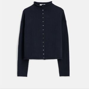 Alex Mill Taylor Cardigan in cotton cashmere - Navy